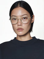 KOMONO – The Nora slim | Lunettes de vue femme combinée doré et bleu