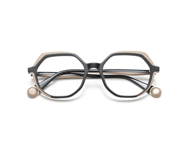 LE PARC – LINA | Lunettes de vue femme noir et crème
