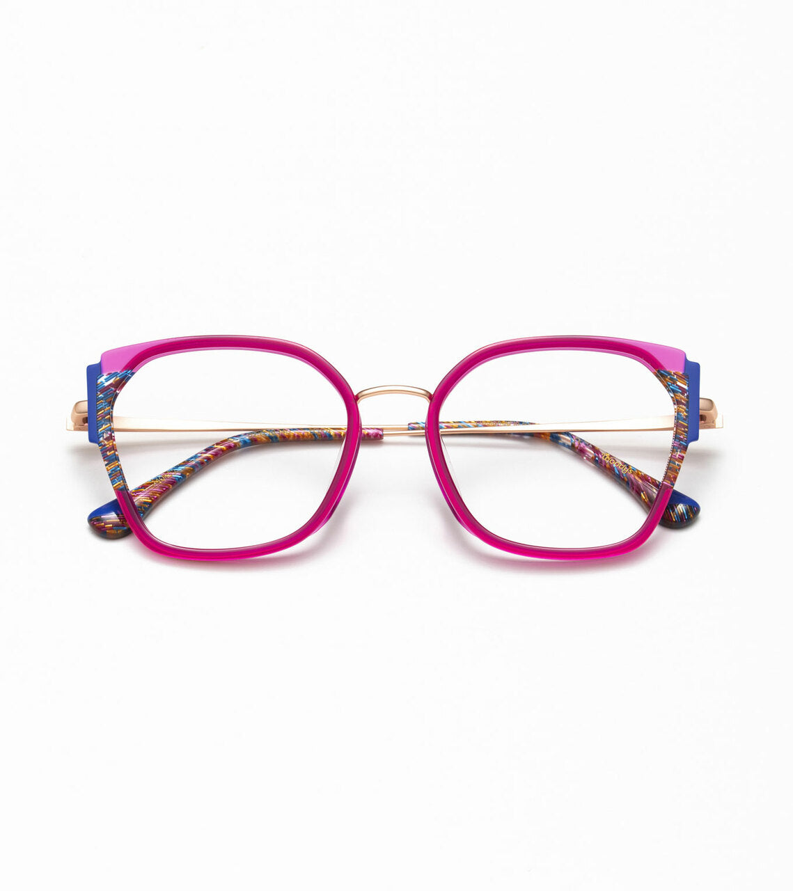 Woodys – Lora | Lunettes de vue femme combiné rose gold & rose