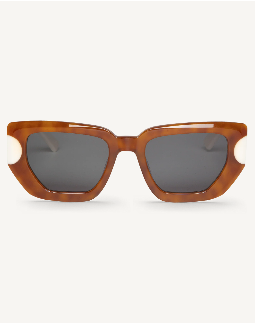 MR.BOHO Madalena – Lunettes de soleil femme écaille/crème