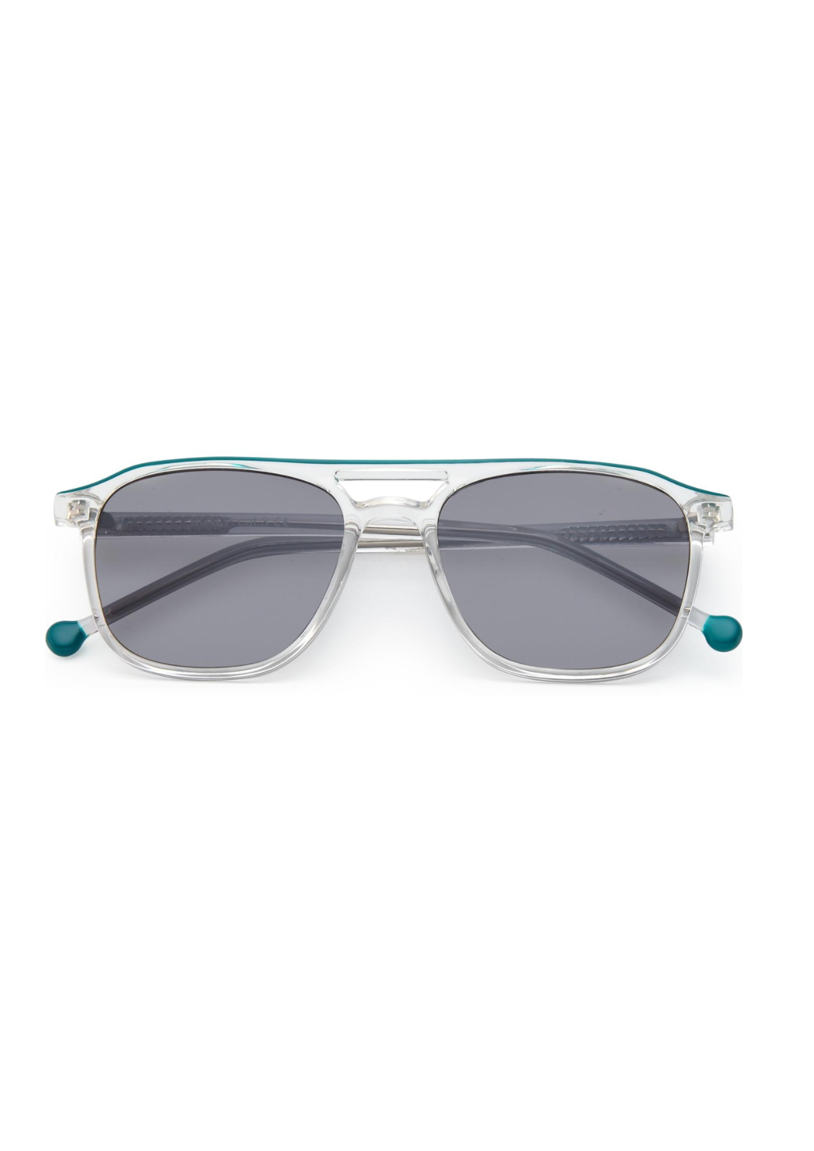 IKALY SK679 – Lunettes de soleil enfant acétate cristal/vert