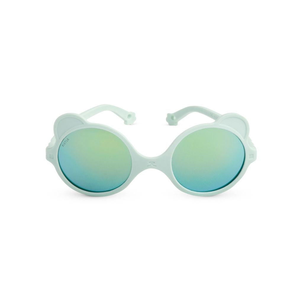 KIETLA - OURSON | Lunettes de soleil enfant vert amande 2 à 4 ans