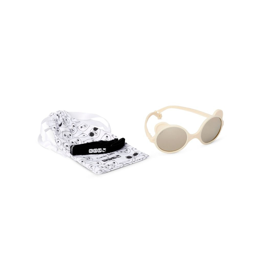KIETLA - OURSON | Lunettes de soleil enfant cream 1 à 4 ans