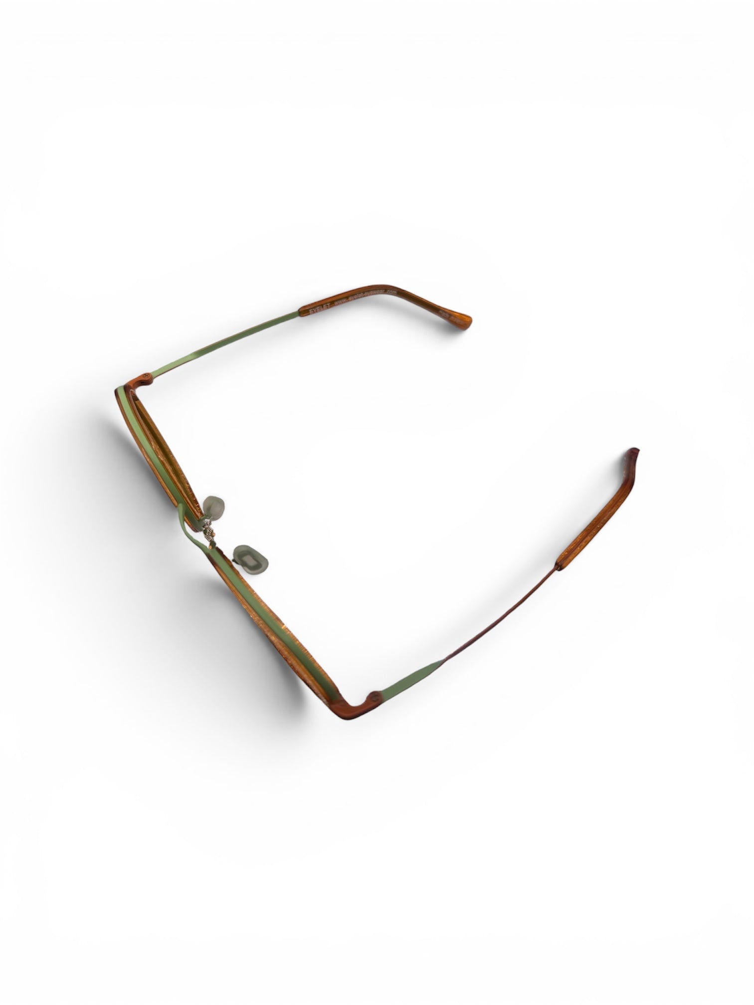 EYELET - BOLD | LUNETTES DE VUE ENFANTS METAL ORANGE ET VERT BRANCHE TITANE