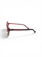 EYELET - SUGAR | LUNETTES DE VUE ENFANTS ACÉTATE BLEU ET ROUGE BRANCHE TITANE