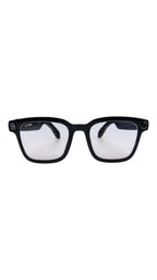 LUNETTE CONNECTEE ONE - SHINY BLACK - Verres Photochromiques