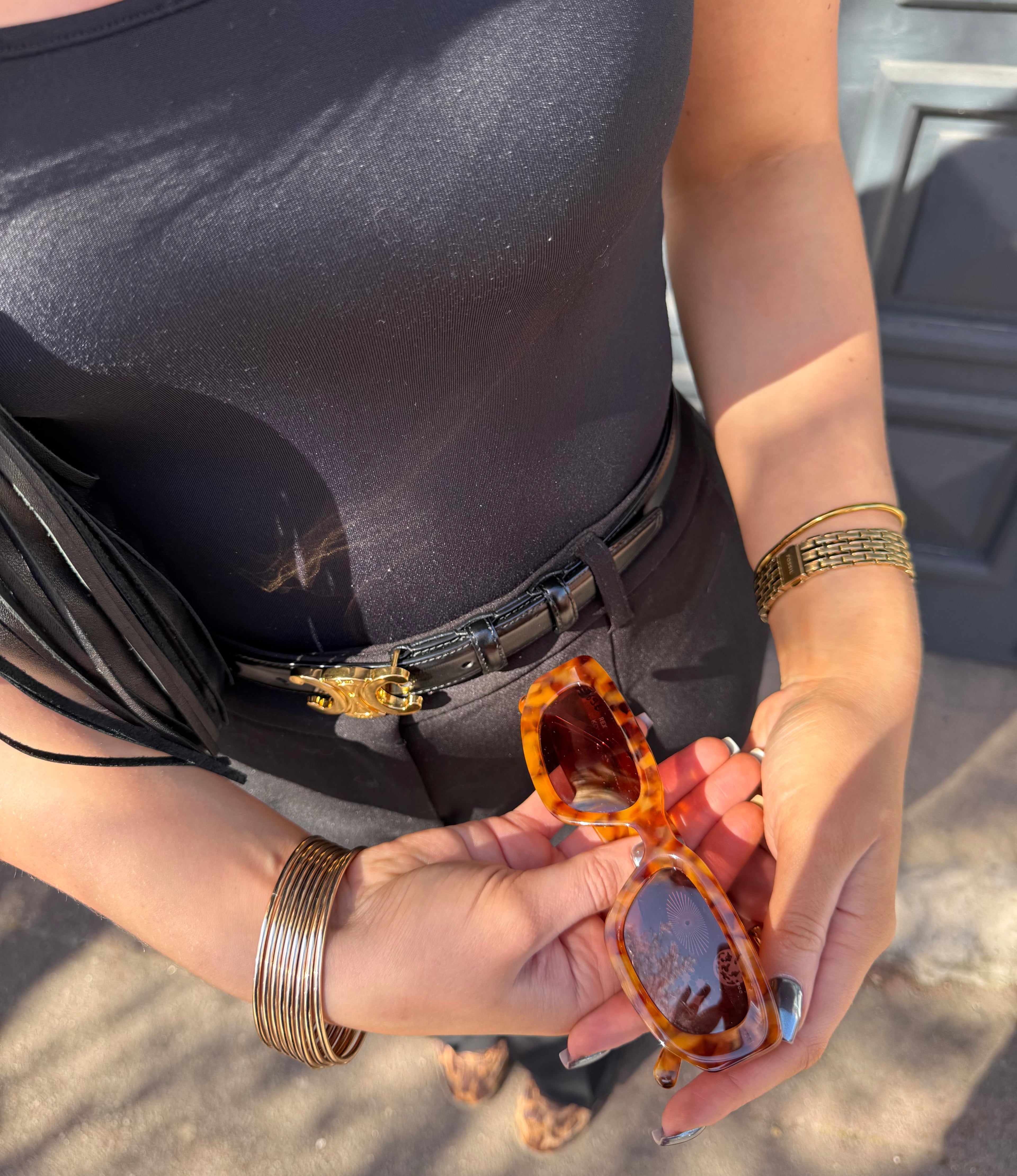 KOMONO Rex – Lunettes de soleil femme écaille