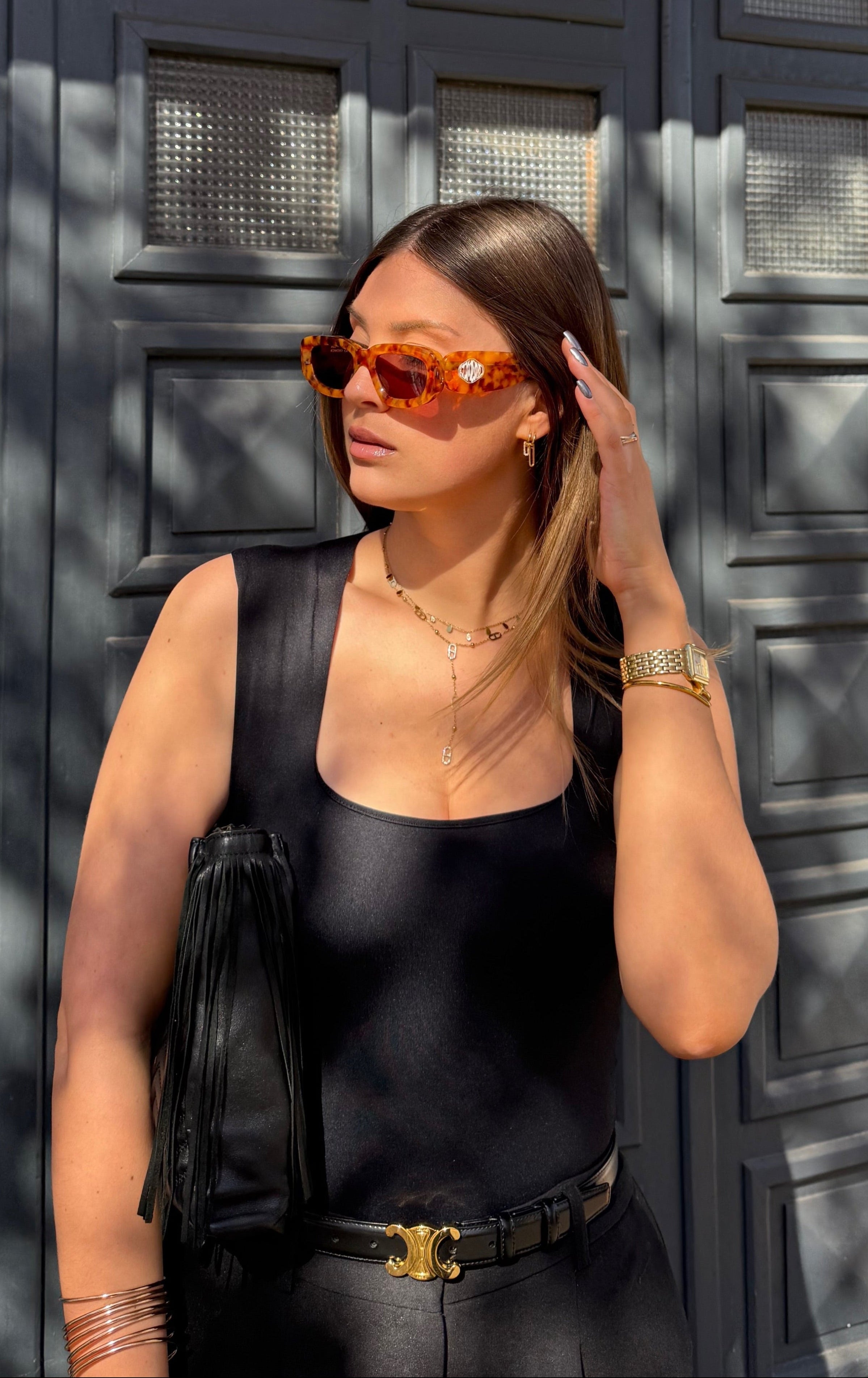 KOMONO Rex – Lunettes de soleil femme écaille