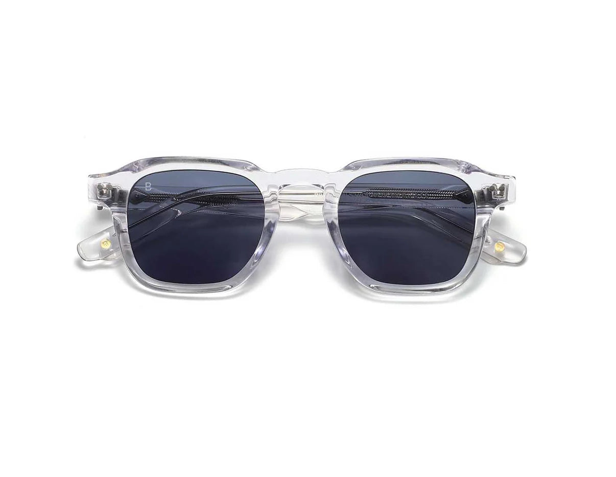 BALI River – Lunettes de soleil homme en acétate cristal
