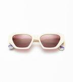 WOODYS Rue – Lunettes de soleil femme marbre blanc