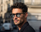 BALI River – Lunettes de soleil homme en acétate écaille verres bleu