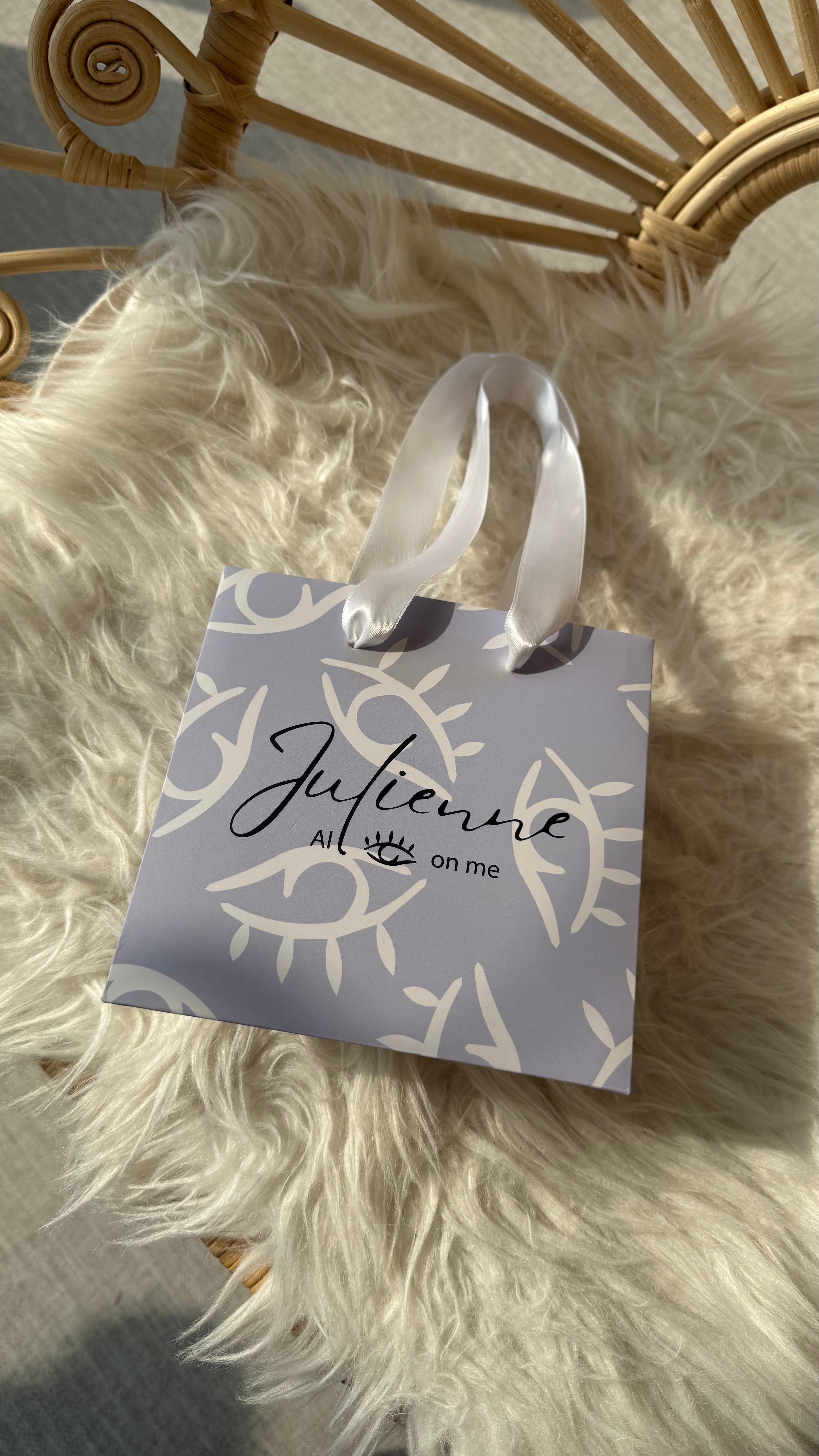 JULIENNE – Sac Jaune & Gris | Accessoire lunettes élégant