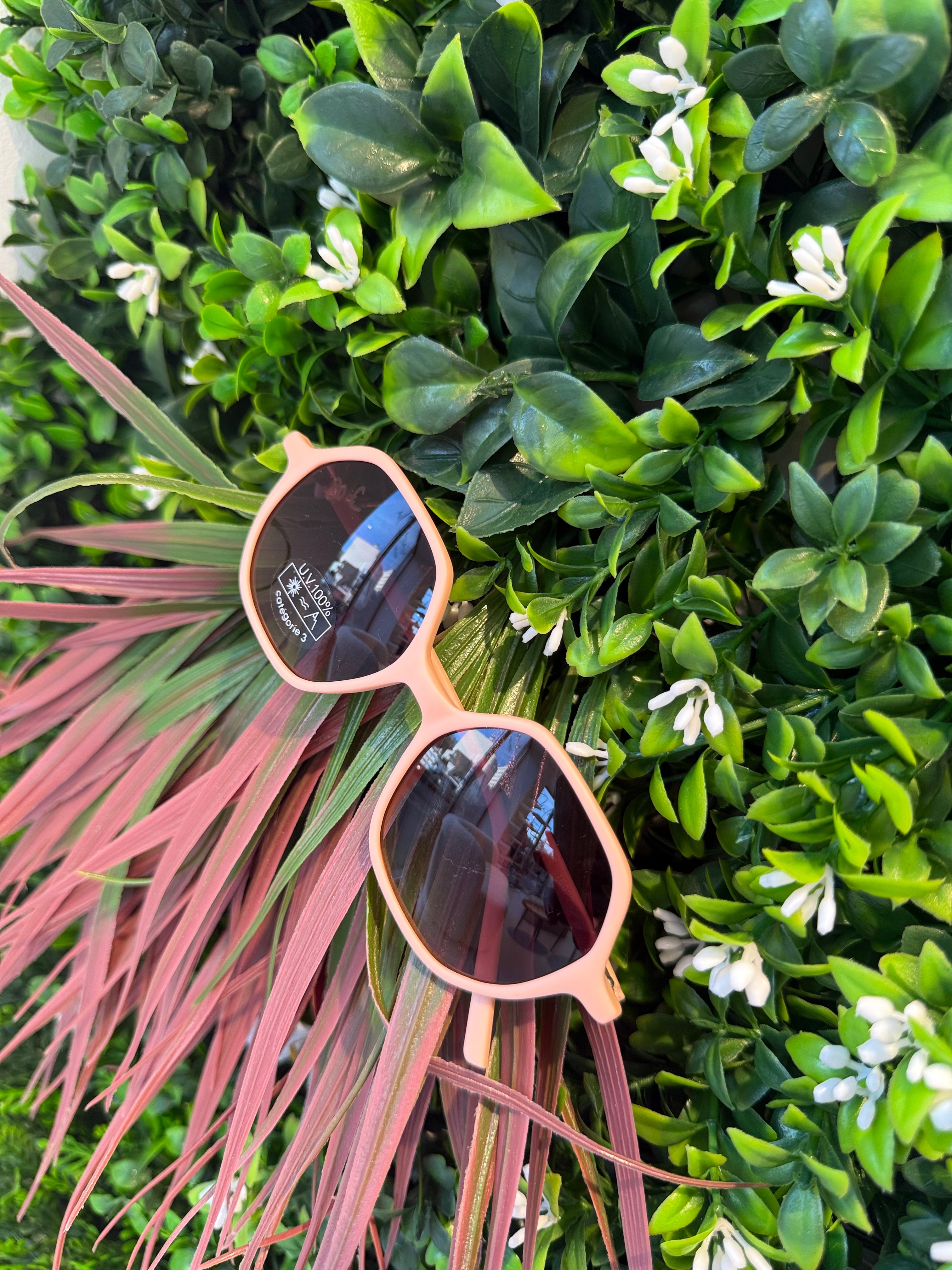 IKALY - SK671 | Lunettes de soleil enfant rose mat