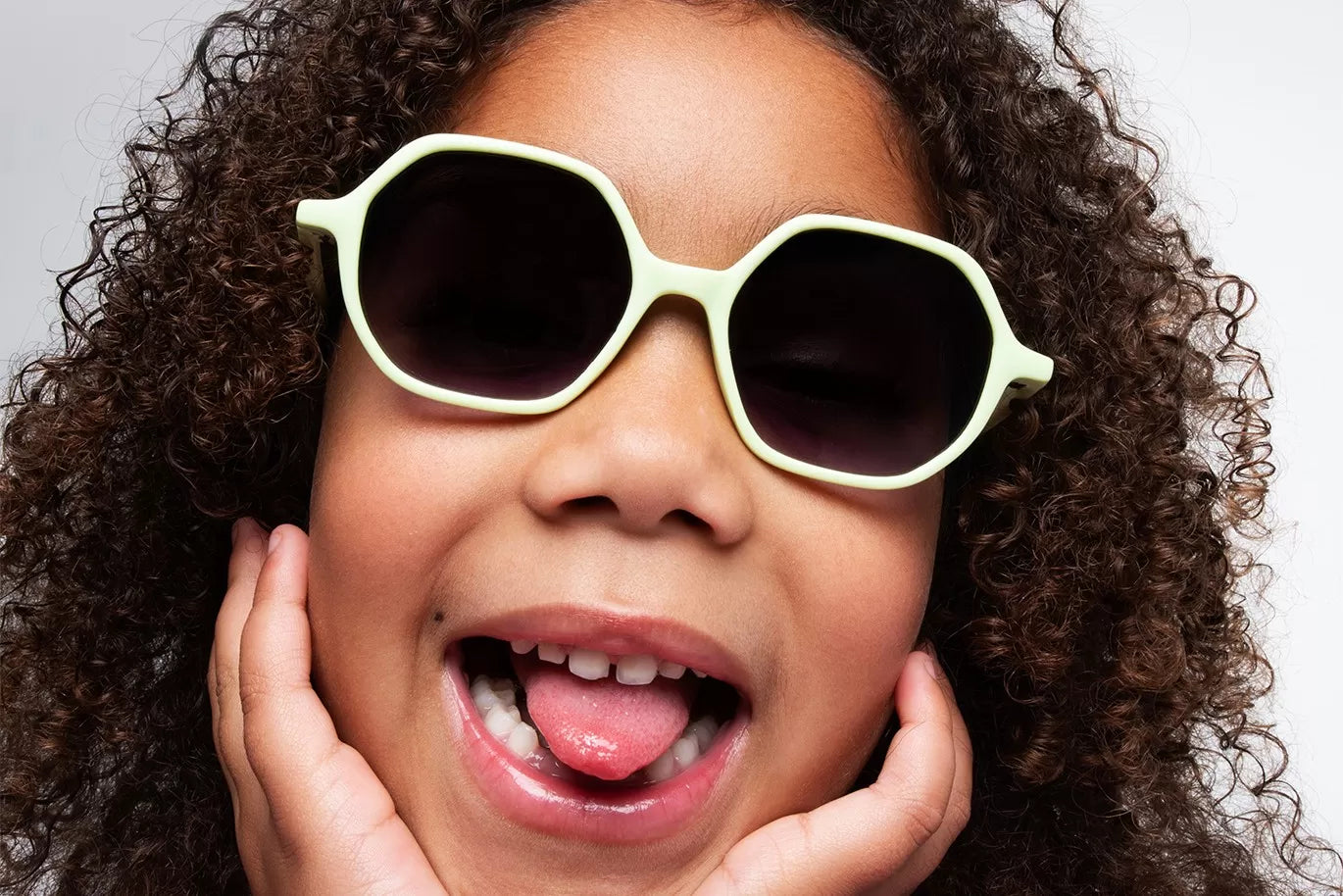 IKALY - SK671 | Lunettes de soleil enfant vert mat