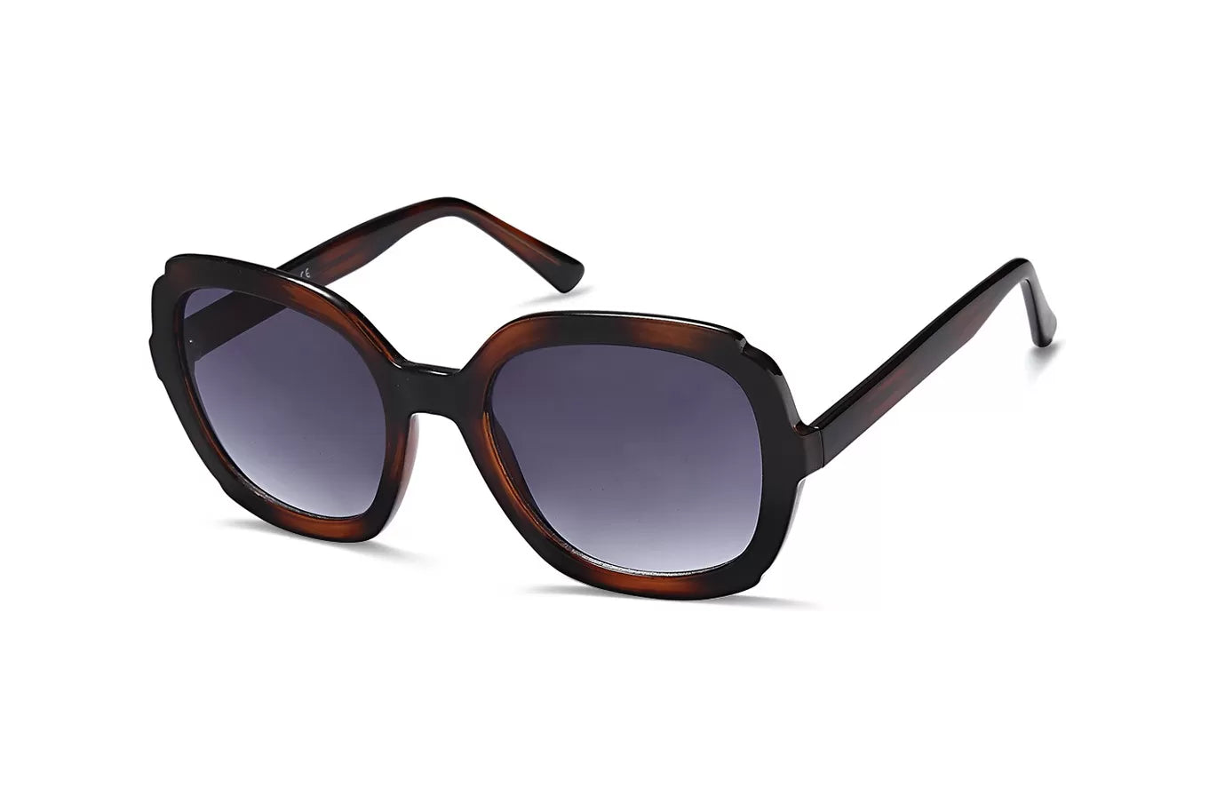IKALY SP4239 – Solaires femme écaille & verres gris dégradé
