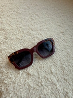 IKALY SP4269 – Lunettes de soleil femme bordeaux & écaille