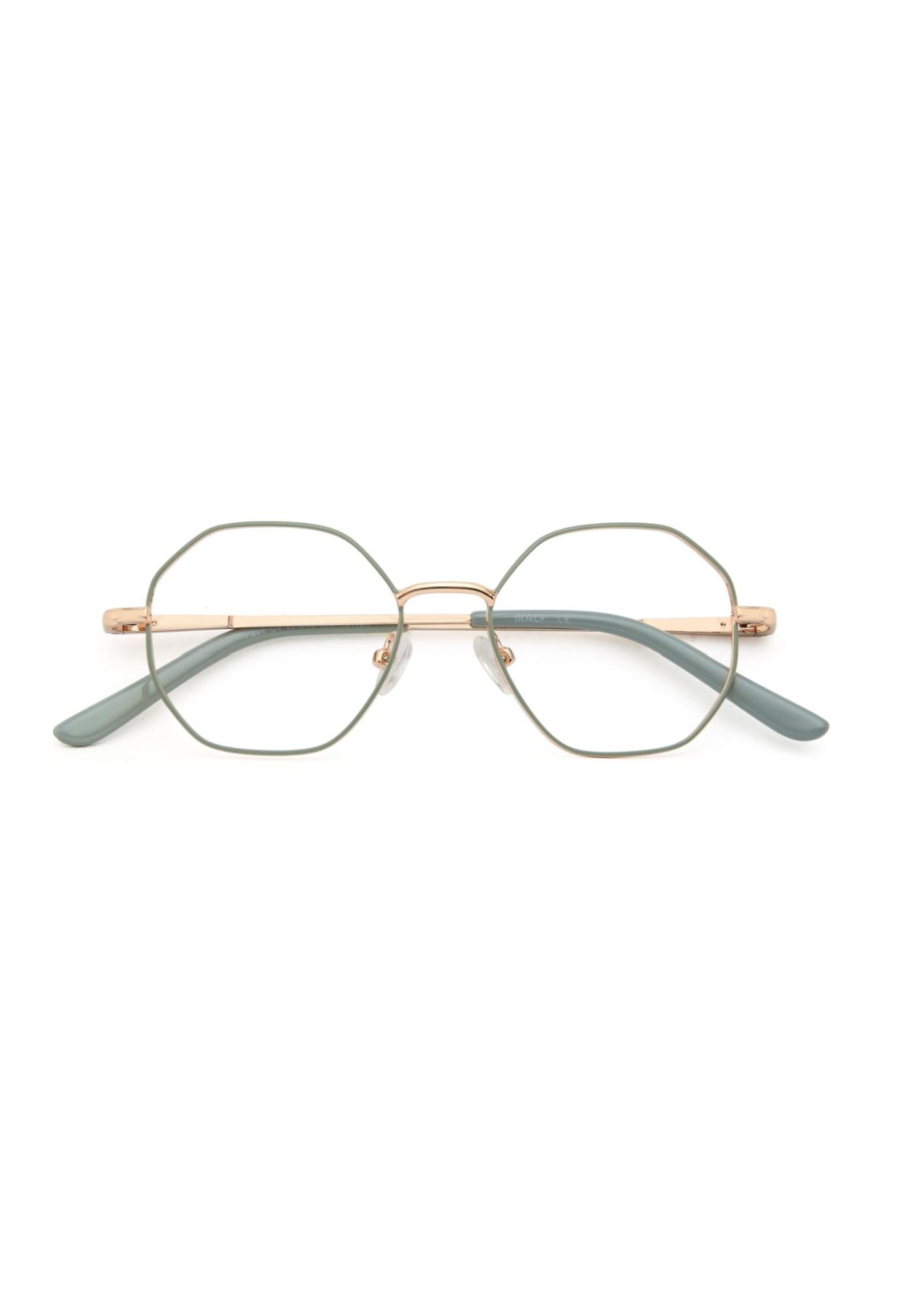 IKALY – P251 | Lunettes de vue enfant métal doré et vert