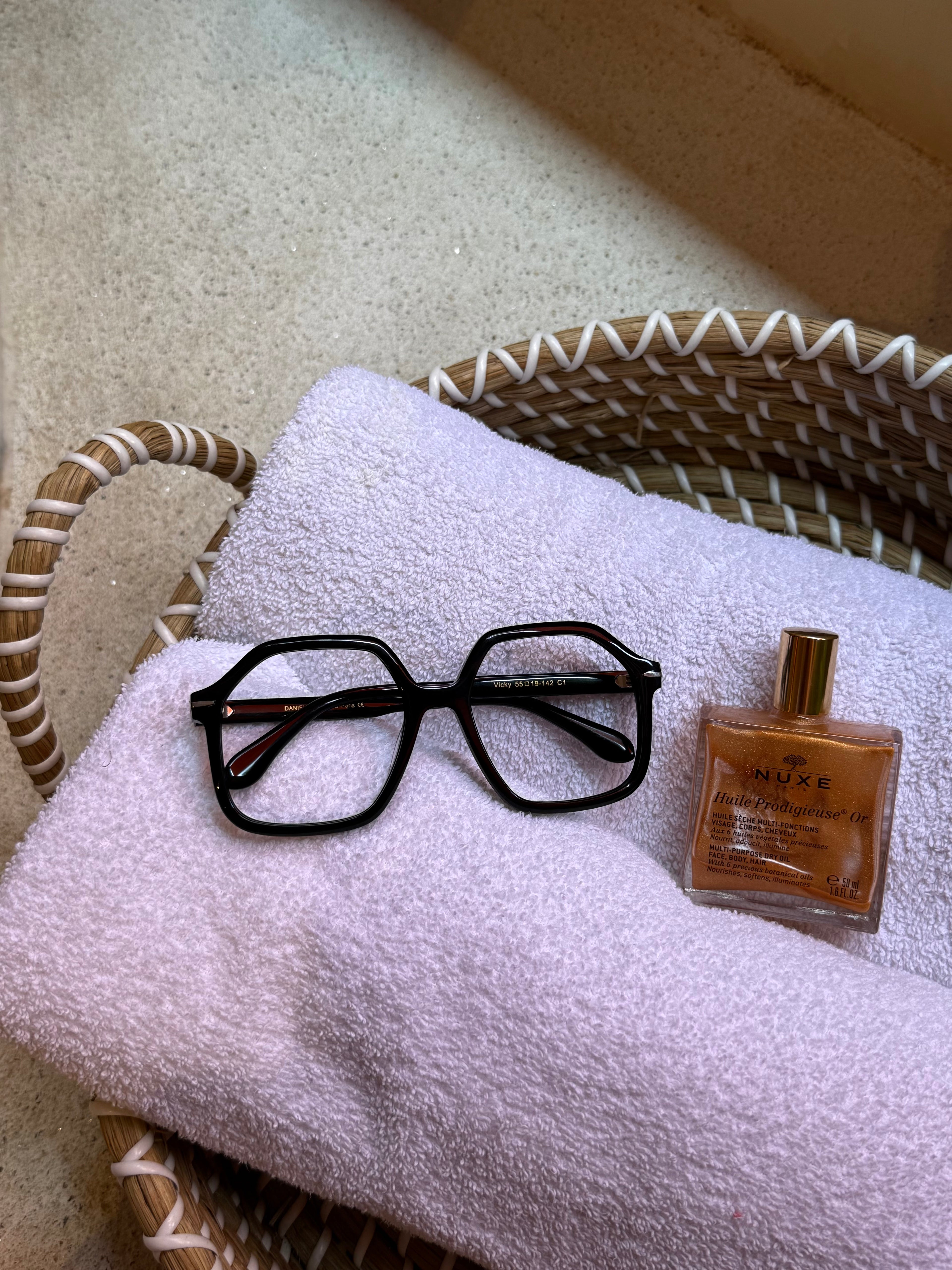 Daniel Benhamss – Vicky | Lunettes de vue femme acétate noir
