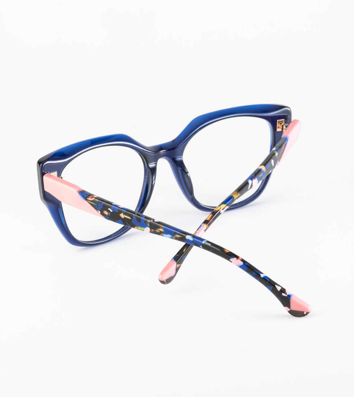 Woodys – Violet | Lunettes de vue femme bleu & écaille