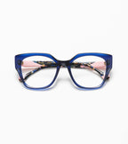 Woodys – Violet | Lunettes de vue femme bleu & écaille