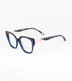 Woodys – Violet | Lunettes de vue femme bleu & écaille