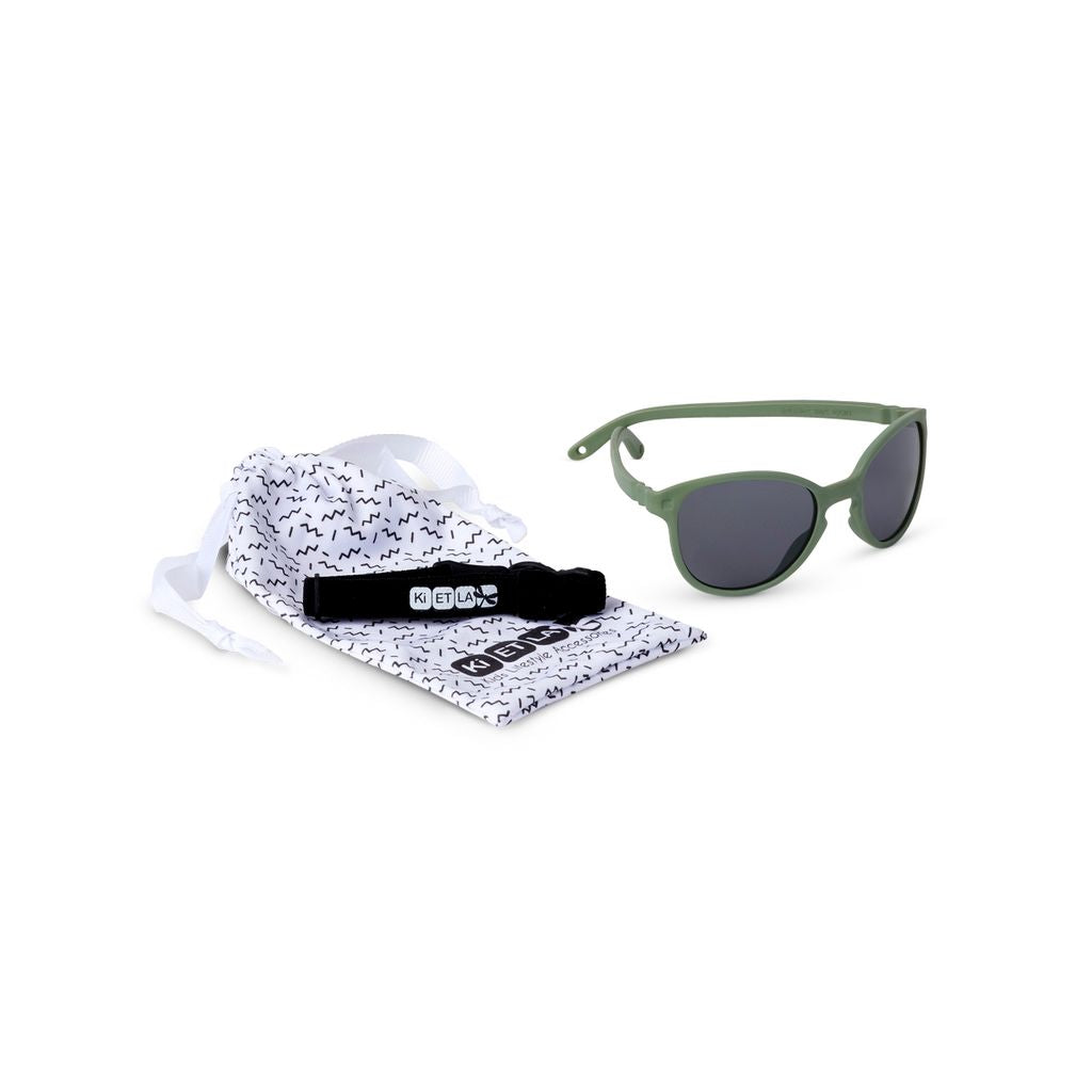 KIETLA - WAZZ | Lunettes de soleil enfant kaki 2-4 ans
