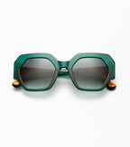 WOODYS Willow – Lunettes de soleil femme kaki & orange