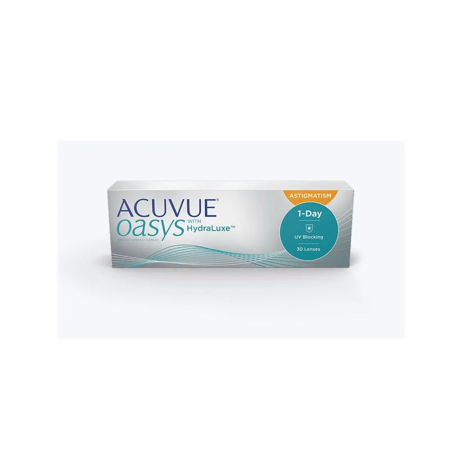 Lentilles journalières JOHNSON & JOHNSON 1 DAY ACUVUE MOIST ASTIGMATISM | BTE 30