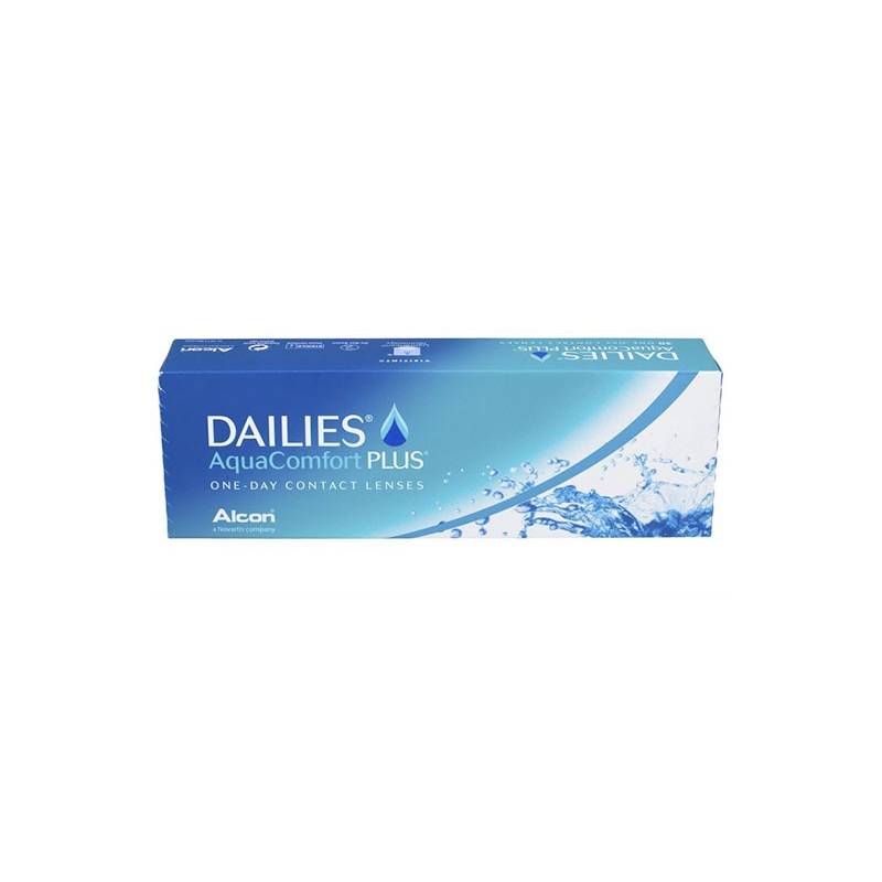 ALCON DAILIES AQUACOMFORT PLUS | Lentilles journalières BTE 180