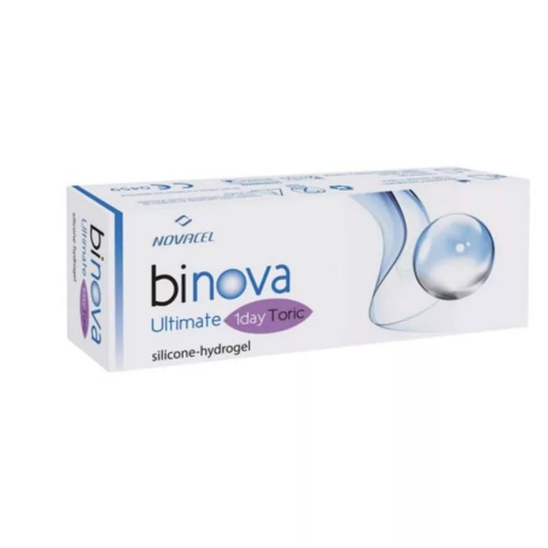 NOVACEL BINOVA ULTIMATE 1 DAY TORIC – Lentilles journalières toriques - BTE 30