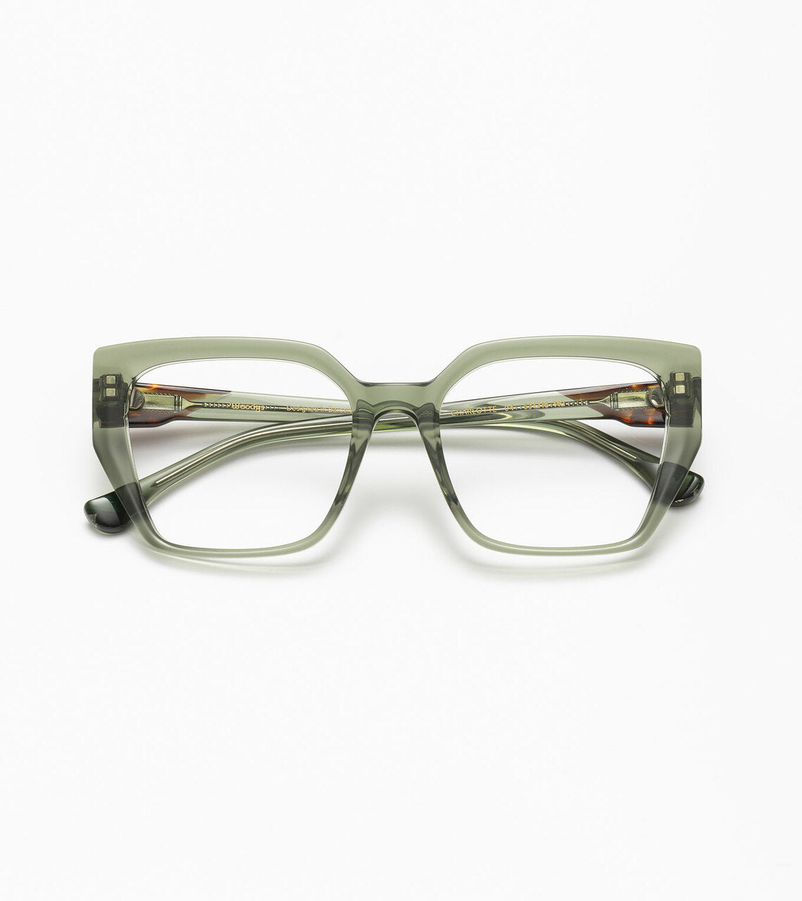 Woodys – Charlotte | Lunettes de vue femme cristal vert