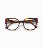 Woodys – Dagmar | Lunettes de vue femme écaille et bordeaux