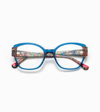 Woodys – Holly | Lunettes de vue femme crystal bleu & écaille