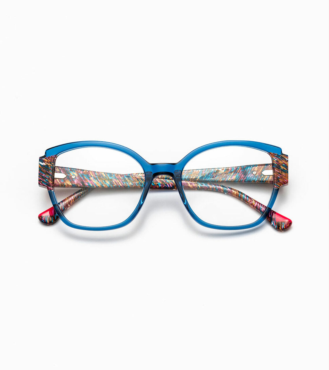 Woodys – Holly | Lunettes de vue femme crystal bleu & écaille